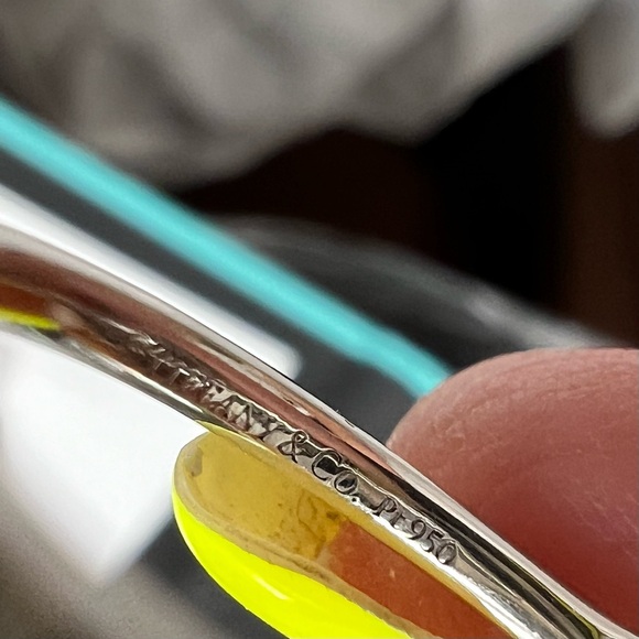 Tiffany & Co. Soleste Cushion-Cut  Double Halo Ring w/ a Diamond Platinum Band - Picture 10 of 14